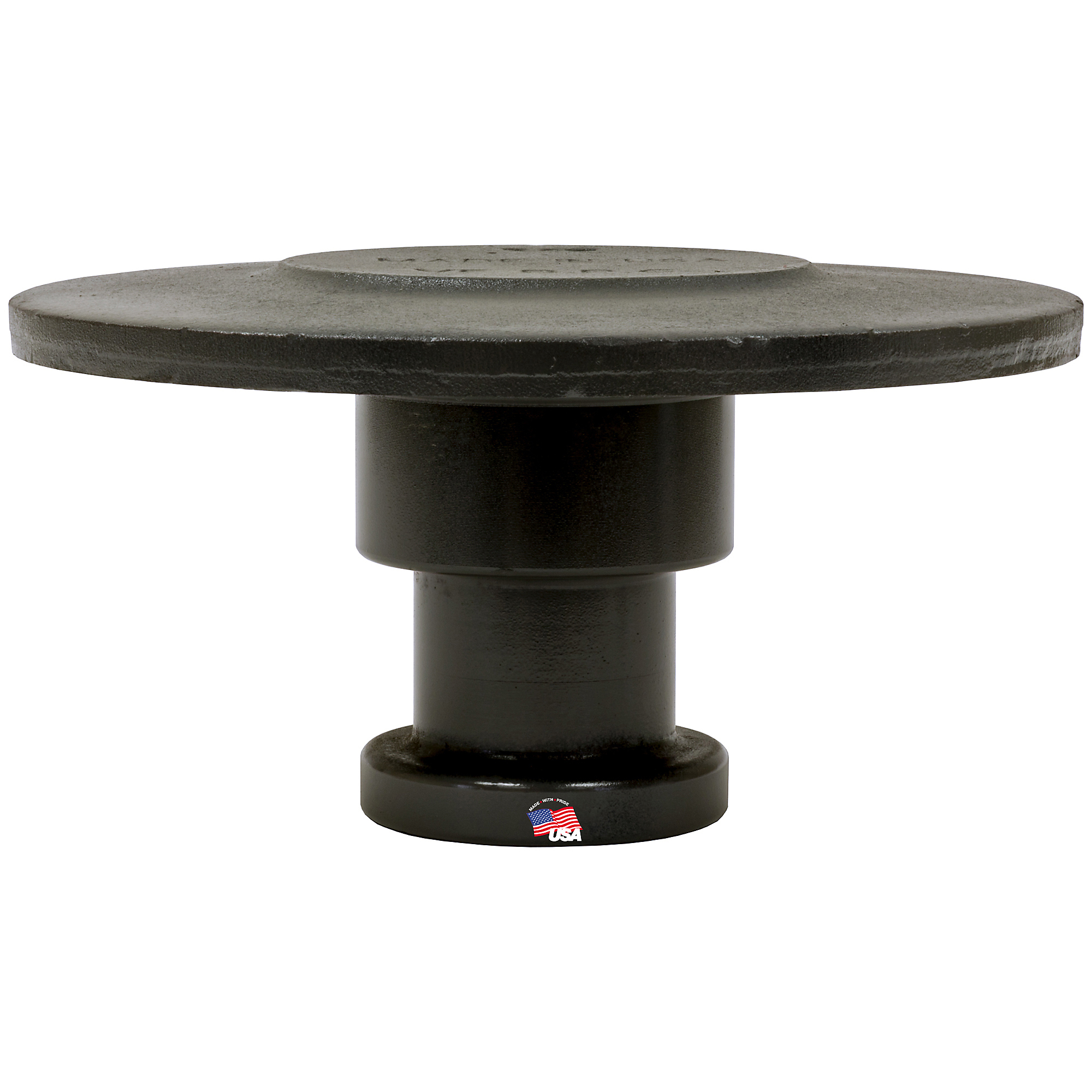 Buyers Products, 2 Inch Forged SAE Trailer King Pins With 3/8 Inch Bolster Plate - Weld On, Model# KP20038